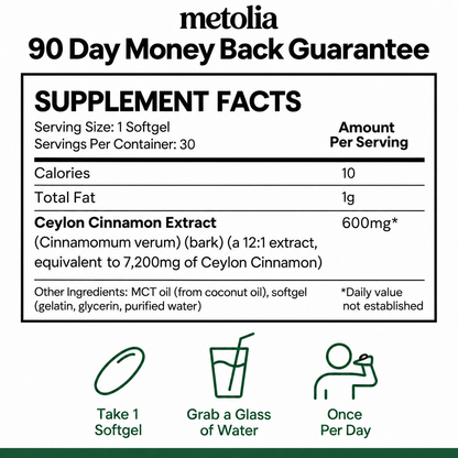 Metolia® Ceylon cinnamon